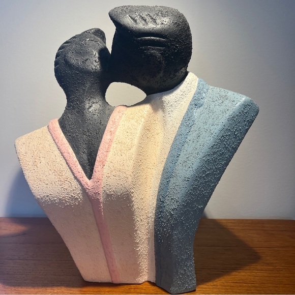 1980s Art Deco Revival Sculptures, Linsey B Balkweill Style, - Picture 4 of 11